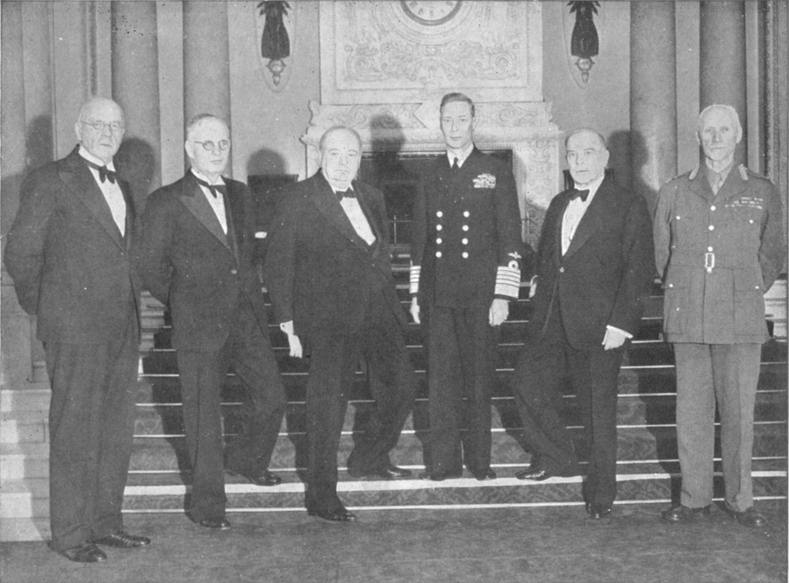 The King entertains the Dominion Prime Ministers at Buckingham Palace Left to - photo 2