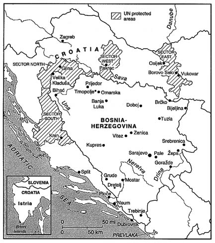 Croatia Showing UN Protected Areas and Bosnia-Herzegovina - photo 12