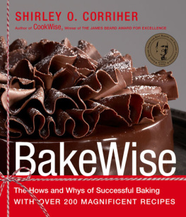 Shirley O. Corriher KitchenWise : Essential Food Science for Home Cooks