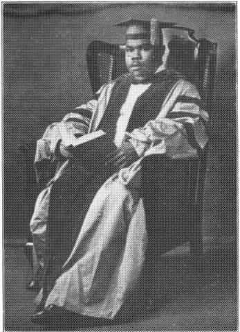 MARCUS GARVEY D C L in robe of office as President General Universal Negro - photo 1