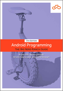 Kristin Marsicano - Android Programming: The Big Nerd Ranch Guide