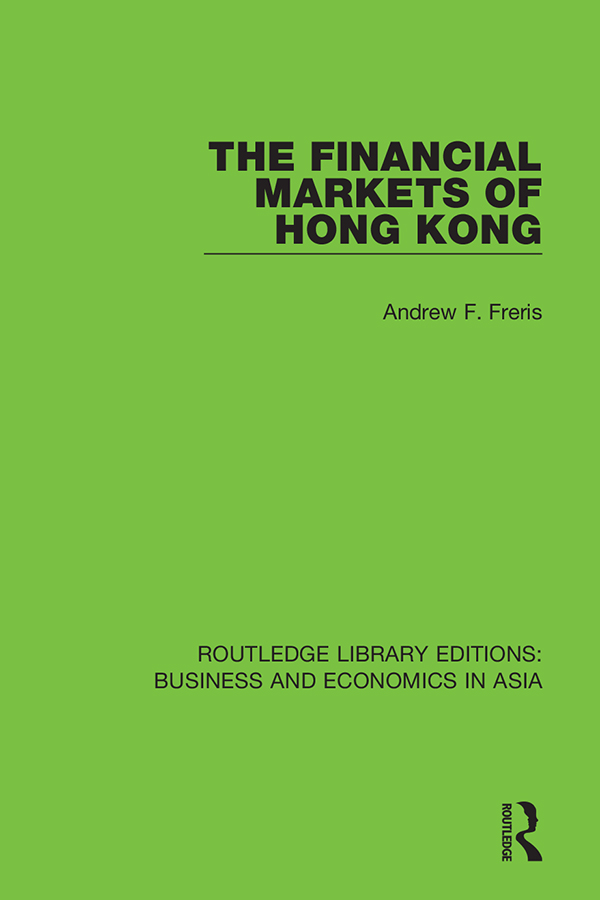 ROUTLEDGE LIBRARY EDITIONS BUSINESS AND ECONOMICS IN ASIA Volume 13 THE - photo 1