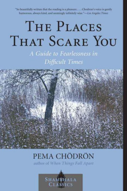 Pema Chodron The Places that Scare You: A Guide to Fearlessness in Difficult Times