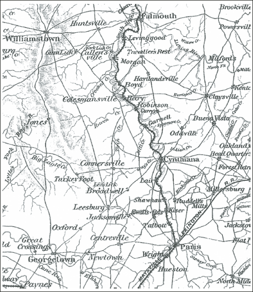 Map 2 Map showing the area of military operations in the vicinity of Harrison - photo 7