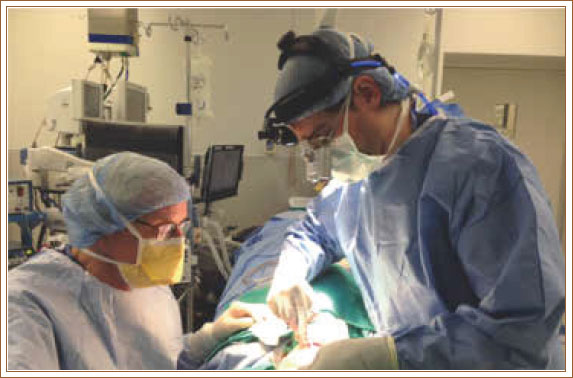 Dr Deschamps-Braly and Dr Ousterhout performing facial feminization surgery - photo 10