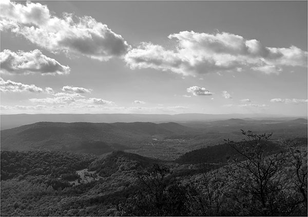 An amazing view from a trail in the Wolf Gap Recreation Area on the Shenandoah - photo 5