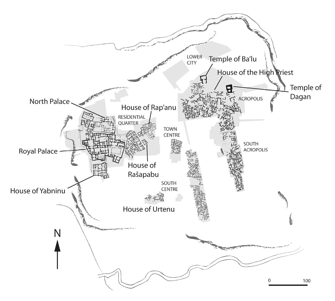 Fig 01 Map of the city of Ugarit Redrawn by the author after Saad 2011 - photo 4