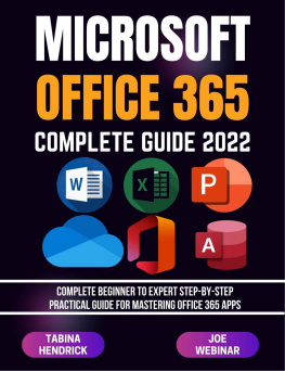 WEBINAR JOE OFFICE 365 COMPLETE GUIDE 2022