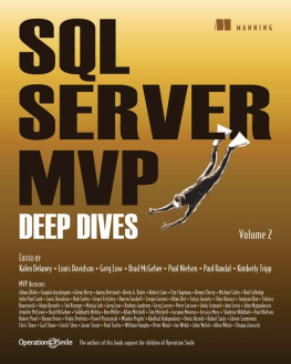 Kalen Delaney SQL Server MVP Deep Dives, Volume 2