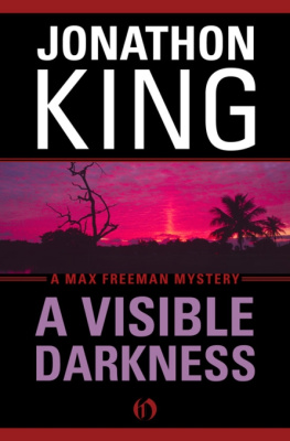 Jonathon King - A Visible Darkness (Max Freeman Novels)