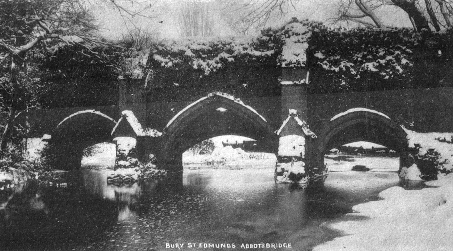 Abbots Bridge Bury St Edmunds c 1903 The abbey was founded in 1020 on the - photo 10