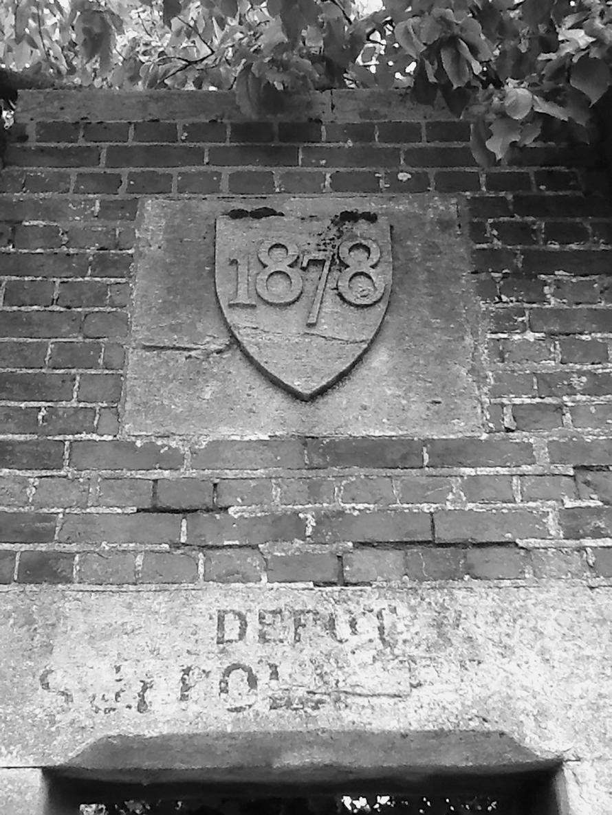 Date stone on Gibraltar Barracks Bury St Edmunds Gibraltar Barracks Bury - photo 11