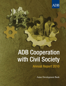 Asian Development Bank - ADB Cooperation With Civil Society: Annual Report 2009