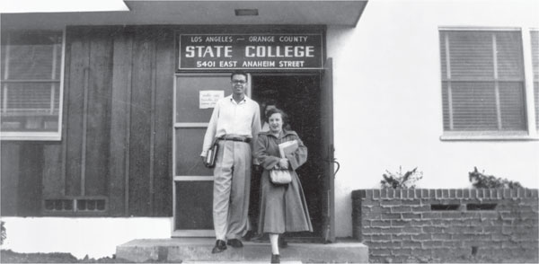 Two of the first students Roger Bryson and Joanne St Louis walking out of - photo 5