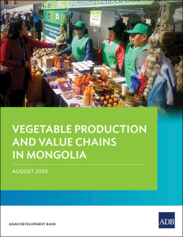 Asian Development Bank - Vegetable Production and Value Chains in Mongolia