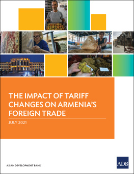 Asian Development Bank - The Impact of Tariff Changes on Armenia’s Foreign Trade