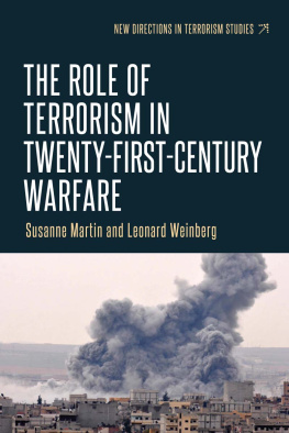 Susanne Martin The Role of Terrorism in Twenty-First-Century Warfare