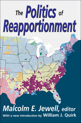 Malcolm E. Jewell - The Politics of Reapportionment