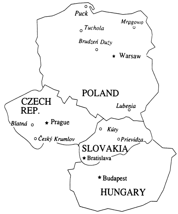 indicating capital cities and location of research communities Local - photo 2