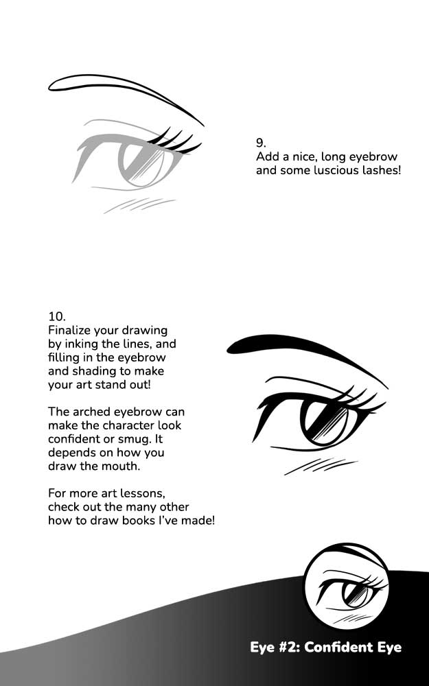 Draw Quick Easy Anime Manga Eyes - photo 17