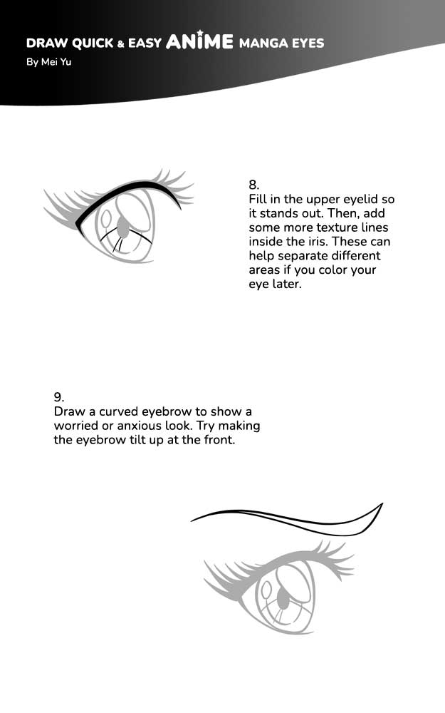 Draw Quick Easy Anime Manga Eyes - photo 28