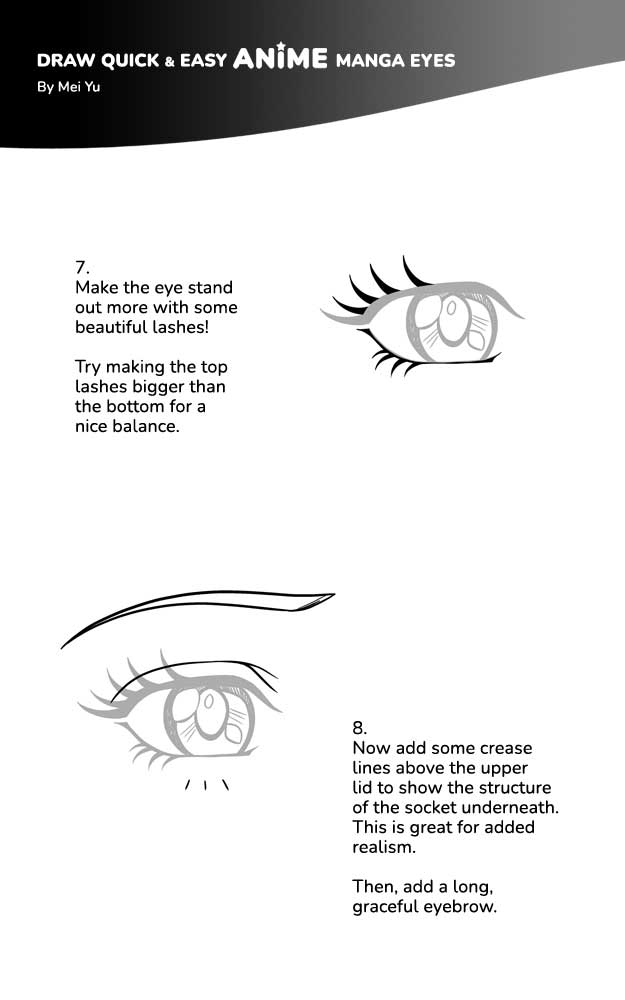 Draw Quick Easy Anime Manga Eyes - photo 46