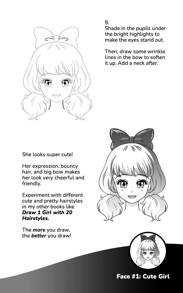 Draw Quick Easy Anime Manga Faces - photo 11