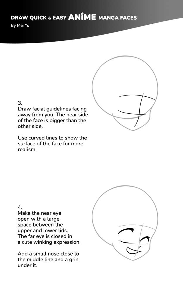 Draw Quick Easy Anime Manga Faces - photo 32