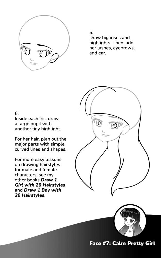 Draw Quick Easy Anime Manga Faces - photo 45