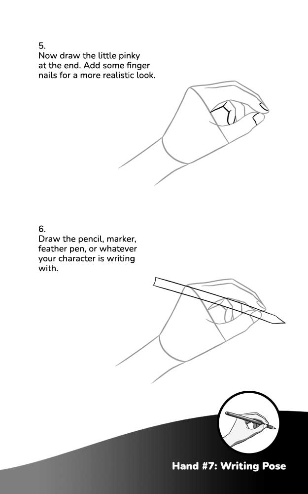 Draw Quick Easy Anime Manga Hands - photo 45