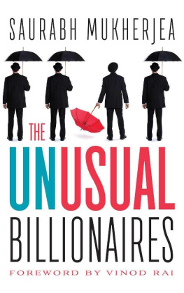 Saurabh Mukherjea The Unusual Billionaires