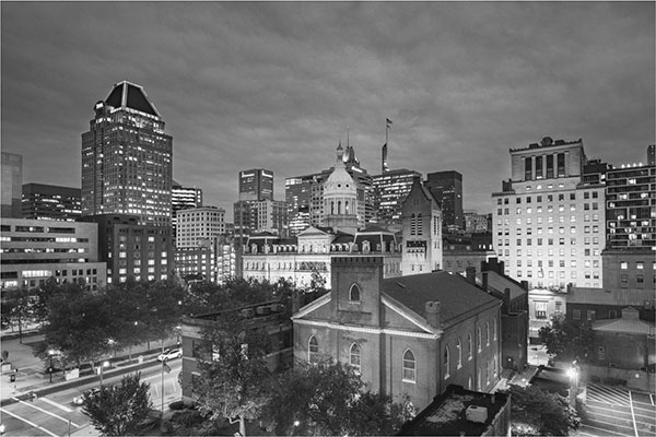 Domed City Hall and the diverse Baltimore skyline at dusk Courtesy of - photo 4