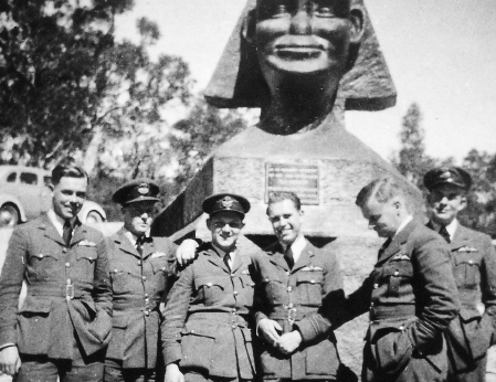 Sight-seeing outside Sydney Left to right John Lenagen George Farries - photo 22