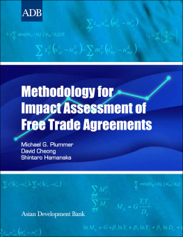 Micheal G. Plummer - Methodology for Impact Assessment of Free Trade Agreements