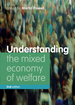 Martin Powell Understanding the Mixed Economy of Welfare