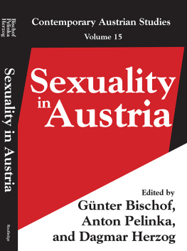 Günter Bischof (editor) - Sexuality in Austria