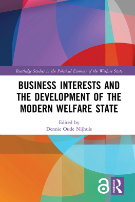 Taylor - Business Interests and the Development of the Modern Welfare State