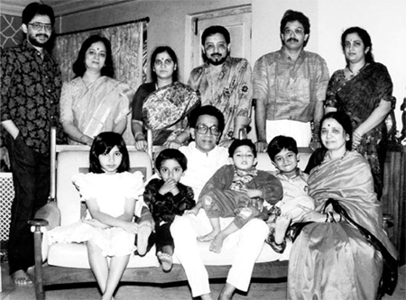 The Thackeray family Standing from L to R Jaidev Thackerays estranged son - photo 11