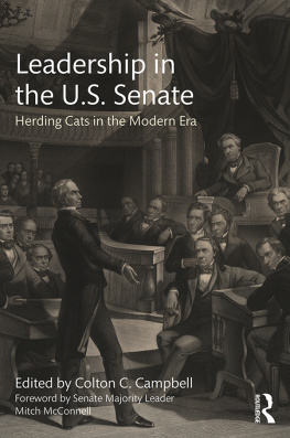 Mitch McConnell Leadership in the U.S. Senate: Herding Cats in the Modern Era