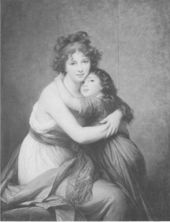 Plate 5 Vige-Lebrun Self-portrait with her Daughter Julie oil on panel 130 x - photo 7