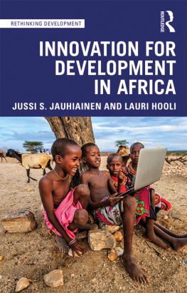 Jussi S Jauhiainen - Innovation for Development in Africa