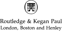 First published in 1981 by Routledge Kegan Paul Ltd 39 Store Street London - photo 1