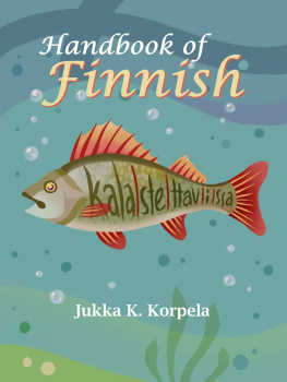 Jukka K. Korpela Handbook of Finnish