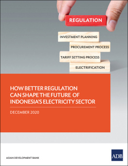 Asian Development Bank - How Better Regulation Can Shape the Future of Indonesias Electricity Sector