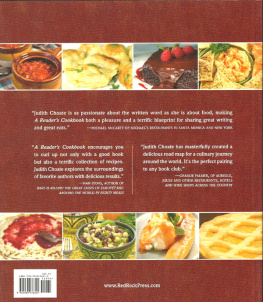 Judith Choate A Readers Cookbook