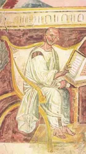 The earliest known portrait of Augustine in a sixth century fresco Lateran - photo 7