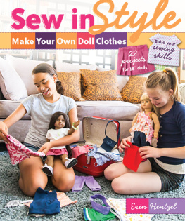 Erin Hentzel Sew in Style—Make Your Own Doll Clothes