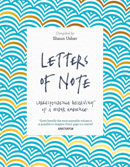 Shaun Usher - Letters of Note