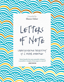 Shaun Usher Letters of Note