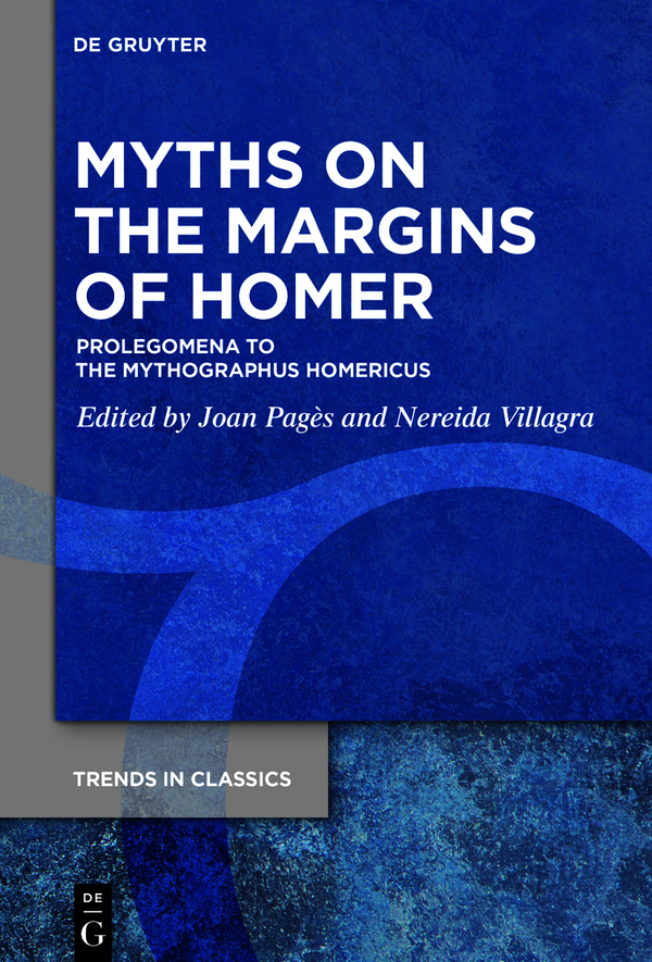 Trends in Classics - Supplementary Volumes Edited by Franco Montanari Antonios - photo 1